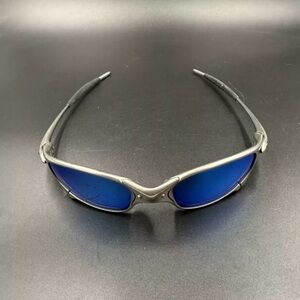 Oakley Juliet Silver Blue Sunglasse frame Limited Rare Oakley Sunglasses